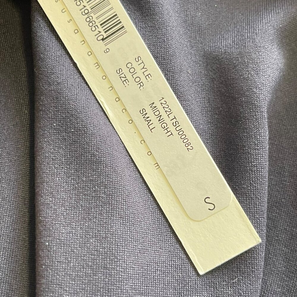 Susana Monaco One Shoulder Midnight Flared Leg Jumpsuit NWT - Picture 7 of 10